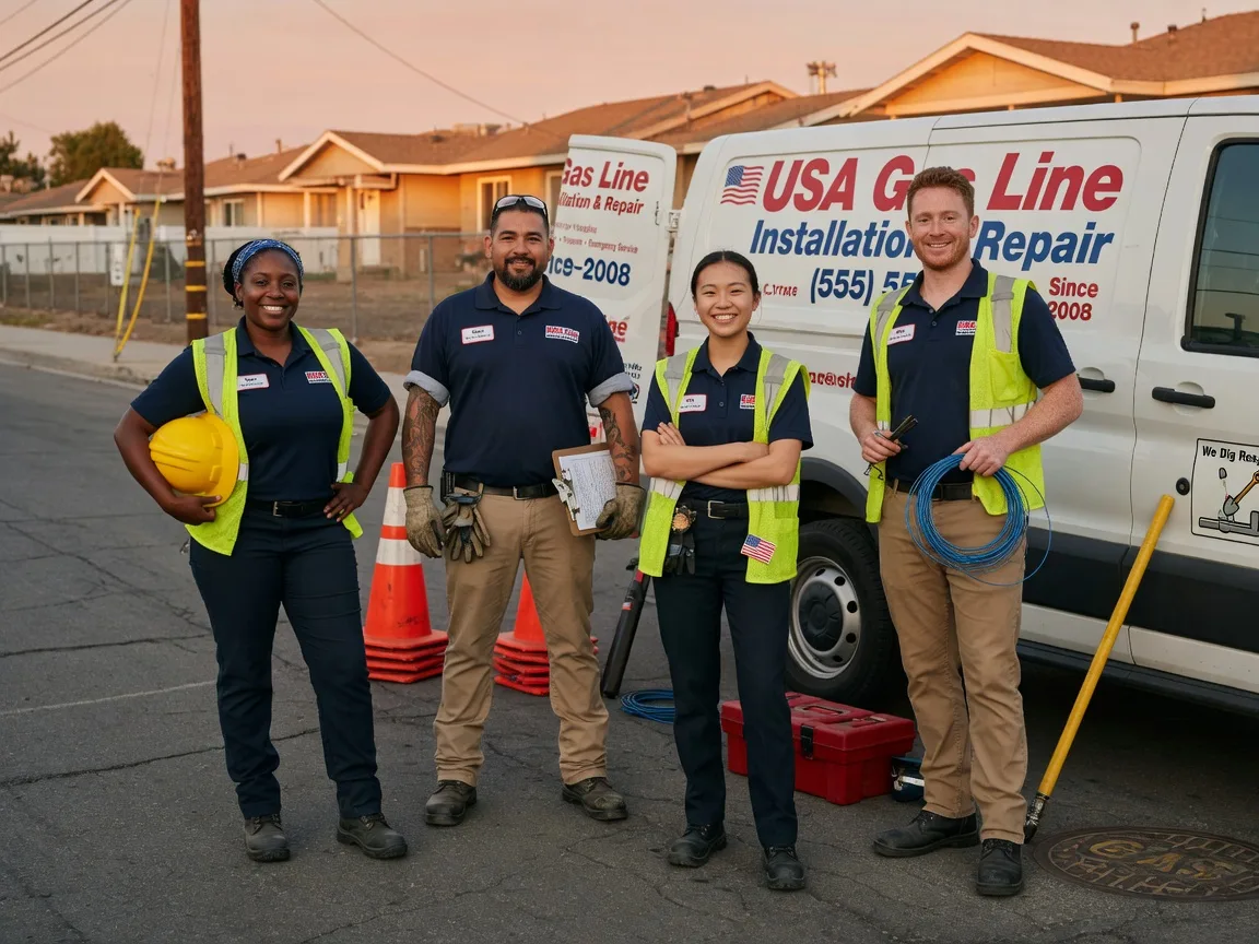Gas Line Installation company in Mccall Creek, MS